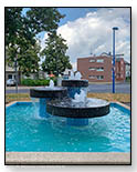 Troisdorf Oberlar Brunnen Marktplatz